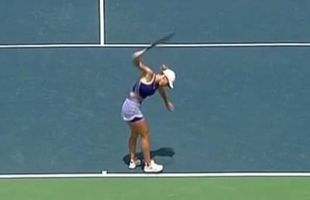 Simona Halep, criză de nervi la Washington » Și-a nimicit racheta