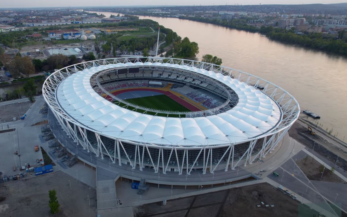 Stadion spectaculos ridicat pe malul Dunării: „Este un adevărat miracol!” » 35.000 de oameni așteptați în tribune pe 19 august