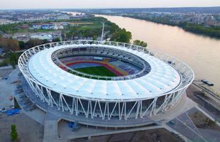 Stadion spectaculos ridicat pe malul Dunării: „Este un adevărat miracol!” » 35.000 de oameni așteptați în tribune pe 19 august