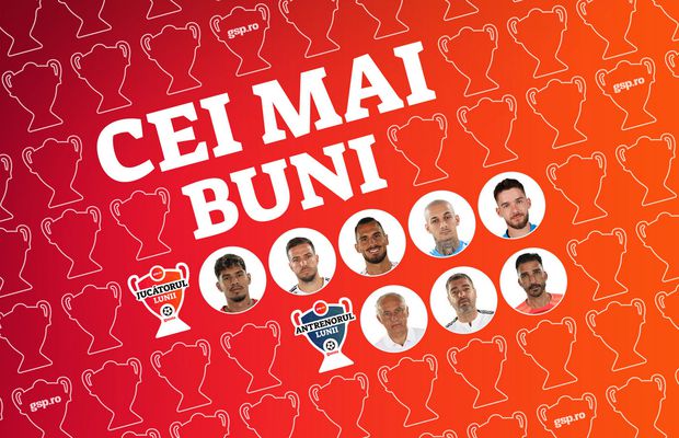 Votează AICI „Jucătorul lunii” și „Antrenorul lunii”! » Iată nominalizații pentru iulie 2023