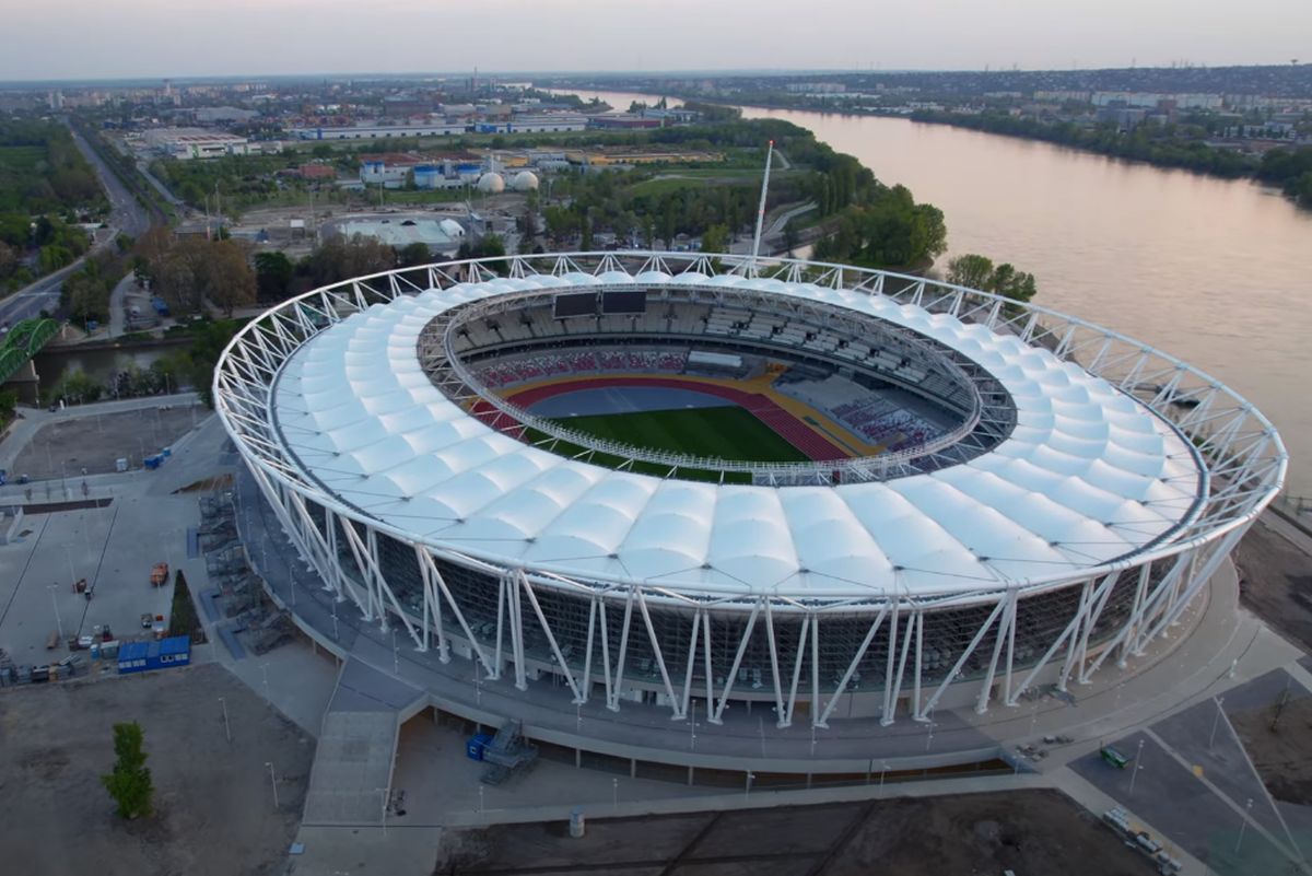 Stadion spectaculos ridicat pe malul Dunării: „Este un adevărat miracol!” » 35.000 de oameni așteptați în tribune pe 19 august