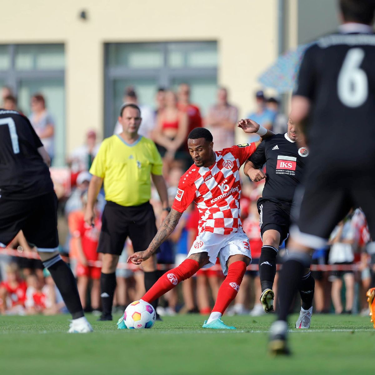 Valerian Gîrlă în amicalul SG Gensingen/Grolsheim - Mainz