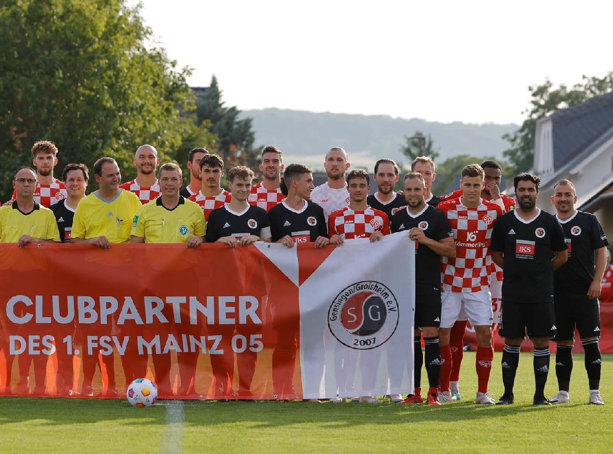 Valerian Gîrlă în amicalul SG Gensingen/Grolsheim - Mainz