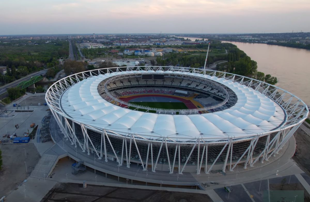 Stadion spectaculos ridicat pe malul Dunării: „Este un adevărat miracol!” » 35.000 de oameni așteptați în tribune pe 19 august