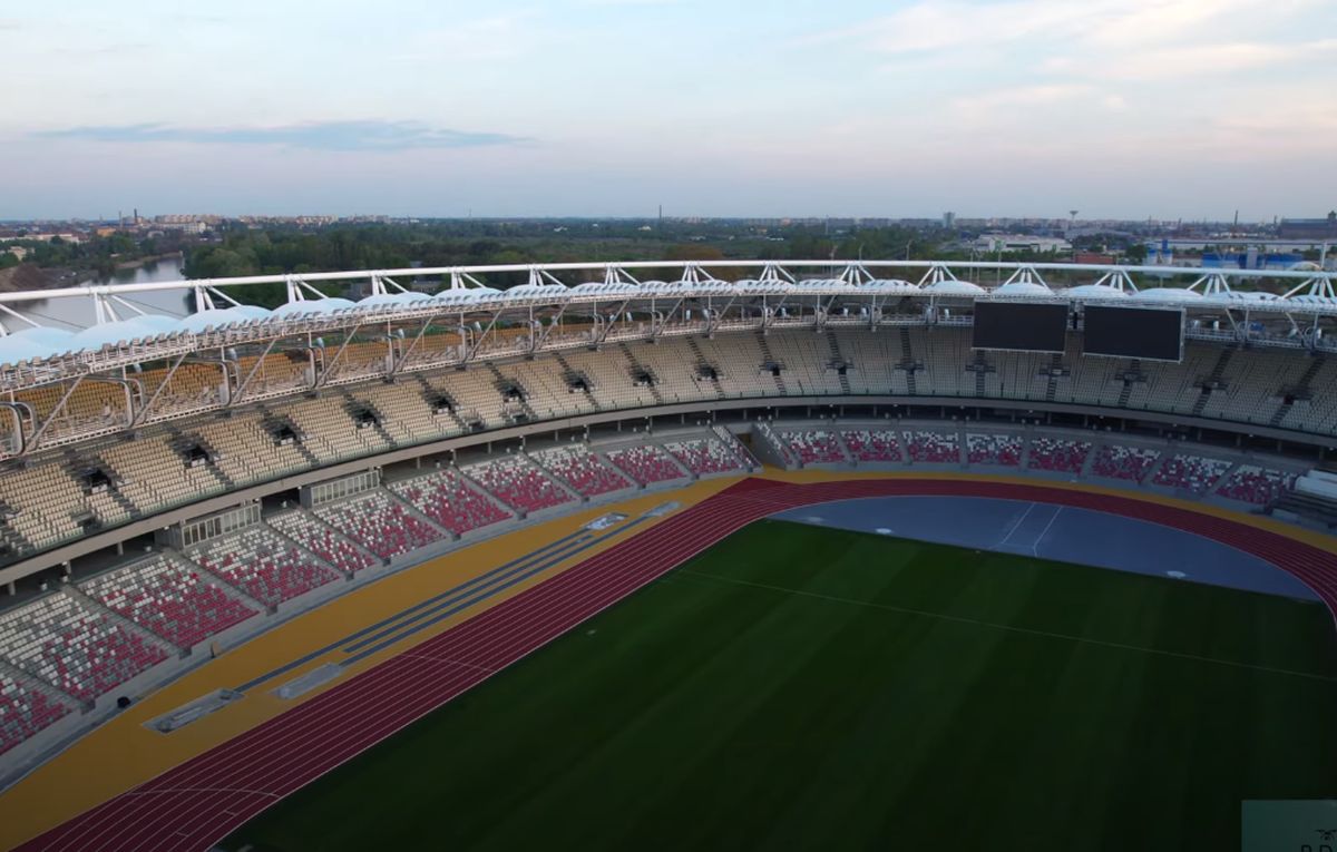 Stadion spectaculos ridicat pe malul Dunării: „Este un adevărat miracol!” » 35.000 de oameni așteptați în tribune pe 19 august