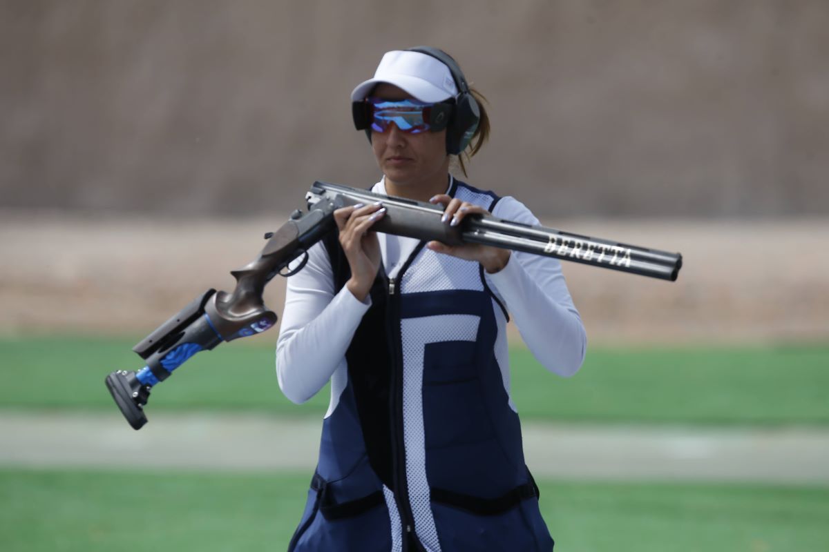 Adriano Ruano, prima campioană olimpică din istoria Guatemalei, la tir în proba de trap