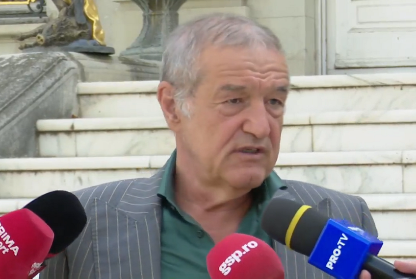 După calificarea în turul trei preliminar de Champions League, Gigi Becali (65 ani), patronul celor de la FCSB, a oferit declarații de la Palatul din Aleea Alexandru.