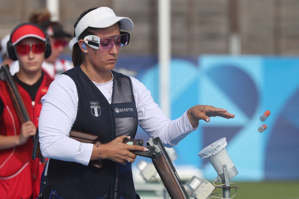 Adriano Ruano, prima campioană olimpică din istoria Guatemalei, la tir în proba de trap