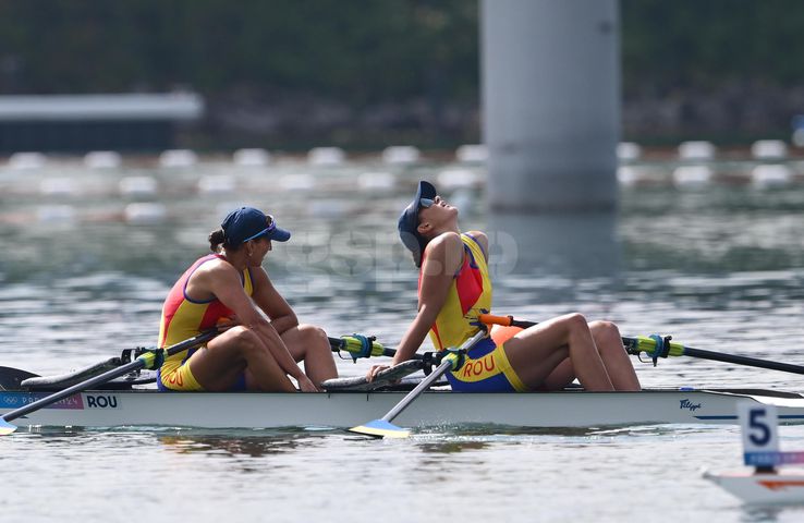 Simona Radiș și Ancuța Bodnar, argint la Jocurile Olimpice de la Paris / FOTO: Raed Krishan (GSP.ro)