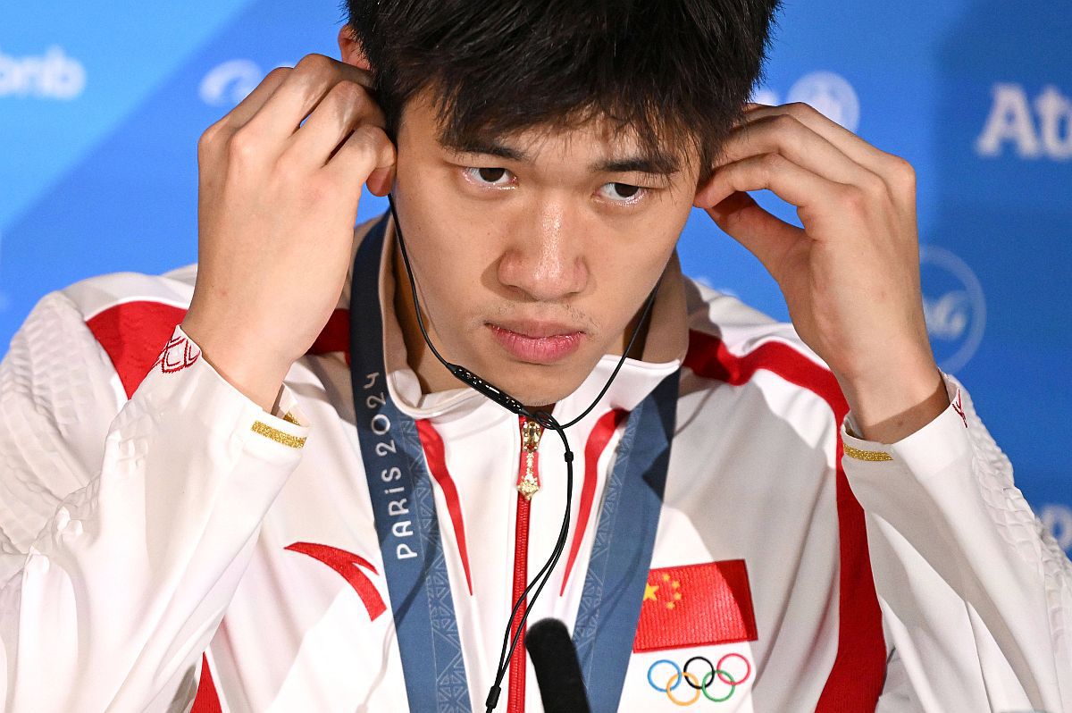 Pan Zhanle, omul care a spulberat recordul mondial în proba de 100 metri liber de la Jocurile Olimpice, control doping până la 02:30 dimineața