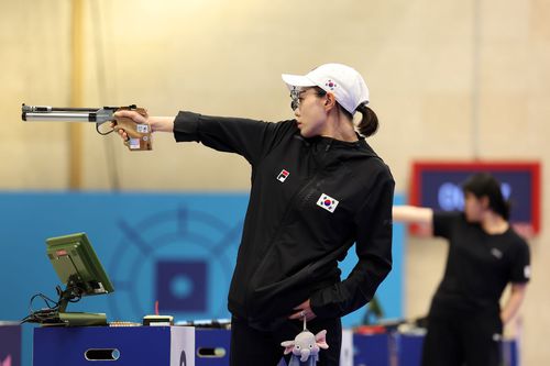 Ye-Ji Kim, vicecampioana olimpică la tir cu pistolul Foto: Getty Images