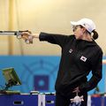 Ye-Ji Kim, vicecampioana olimpică la tir cu pistolul Foto: Getty Images