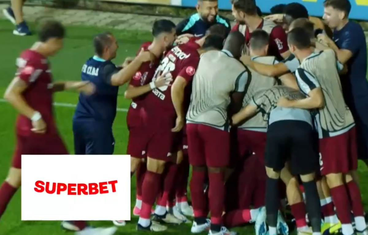 Execuție fină în Neman - CFR Cluj » „Scăriță” de la 25 de metri, direct sub bară!