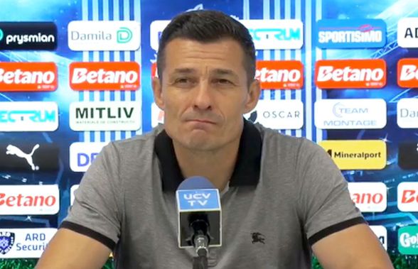 Constantin Gâlcă, supărat după egalul cu Petrolul: „Acesta e cuvântul prin care i-aș descrie”