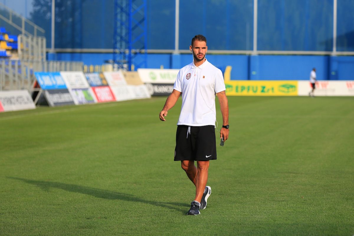 Neman Grodno - CFR Cluj, imagini înainte de meci