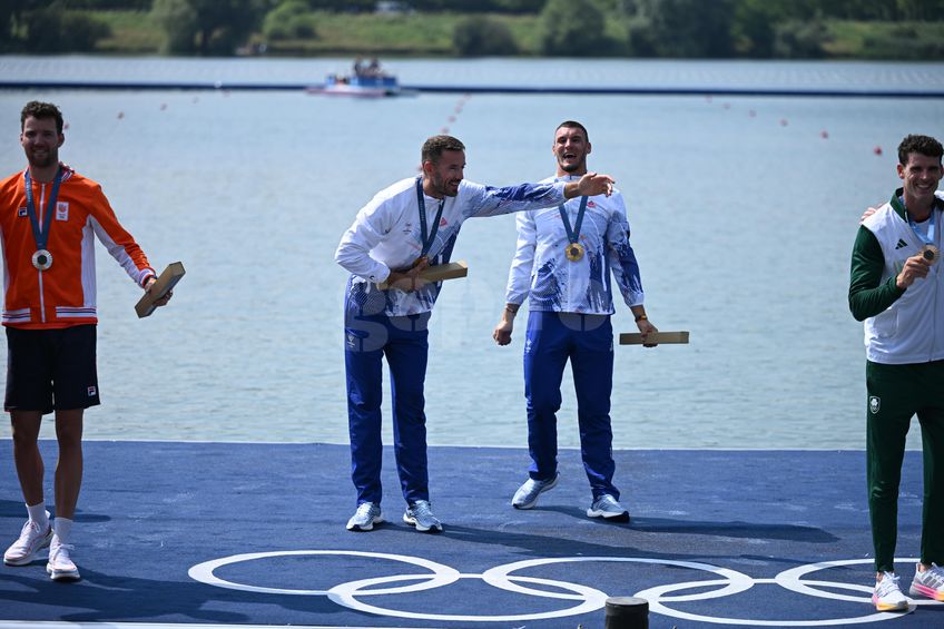 Andrei Cornea și Marian Enache, AUR FABULOS la dublu vâsle / FOTO: Raed Krishan (GSP.ro)