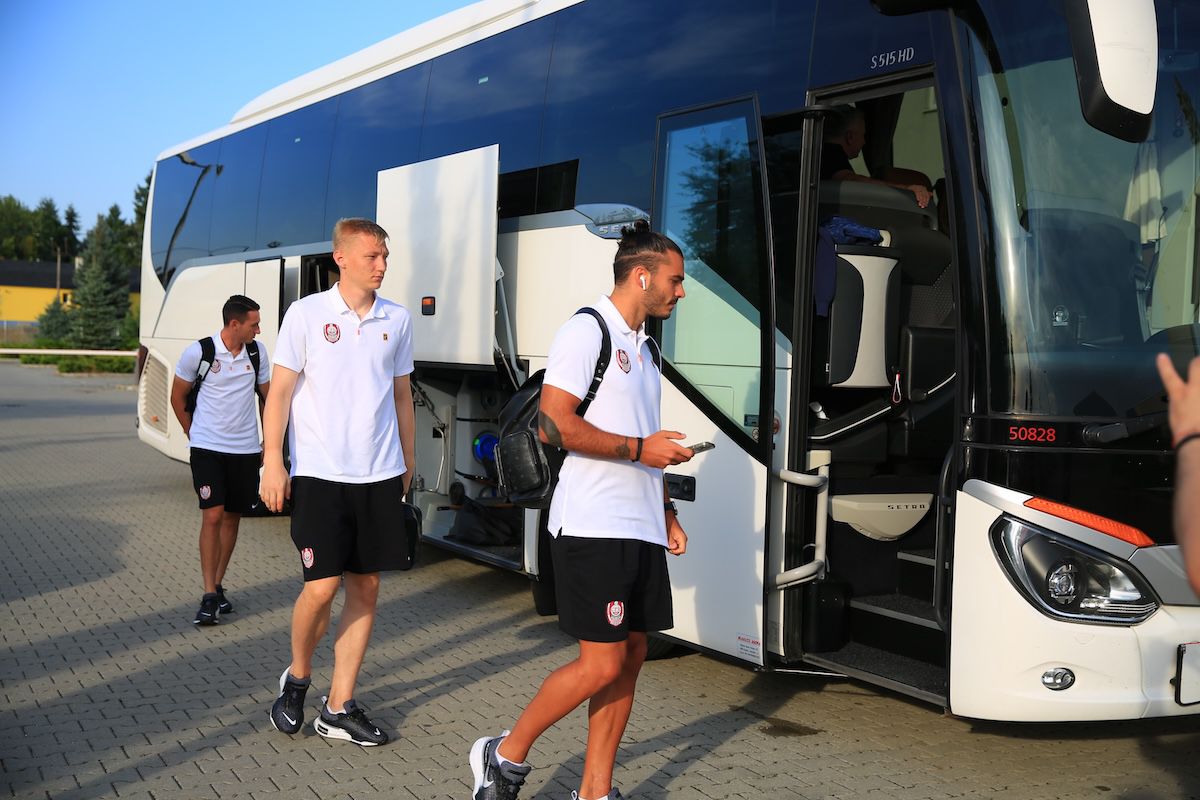 Neman Grodno - CFR Cluj, imagini înainte de meci