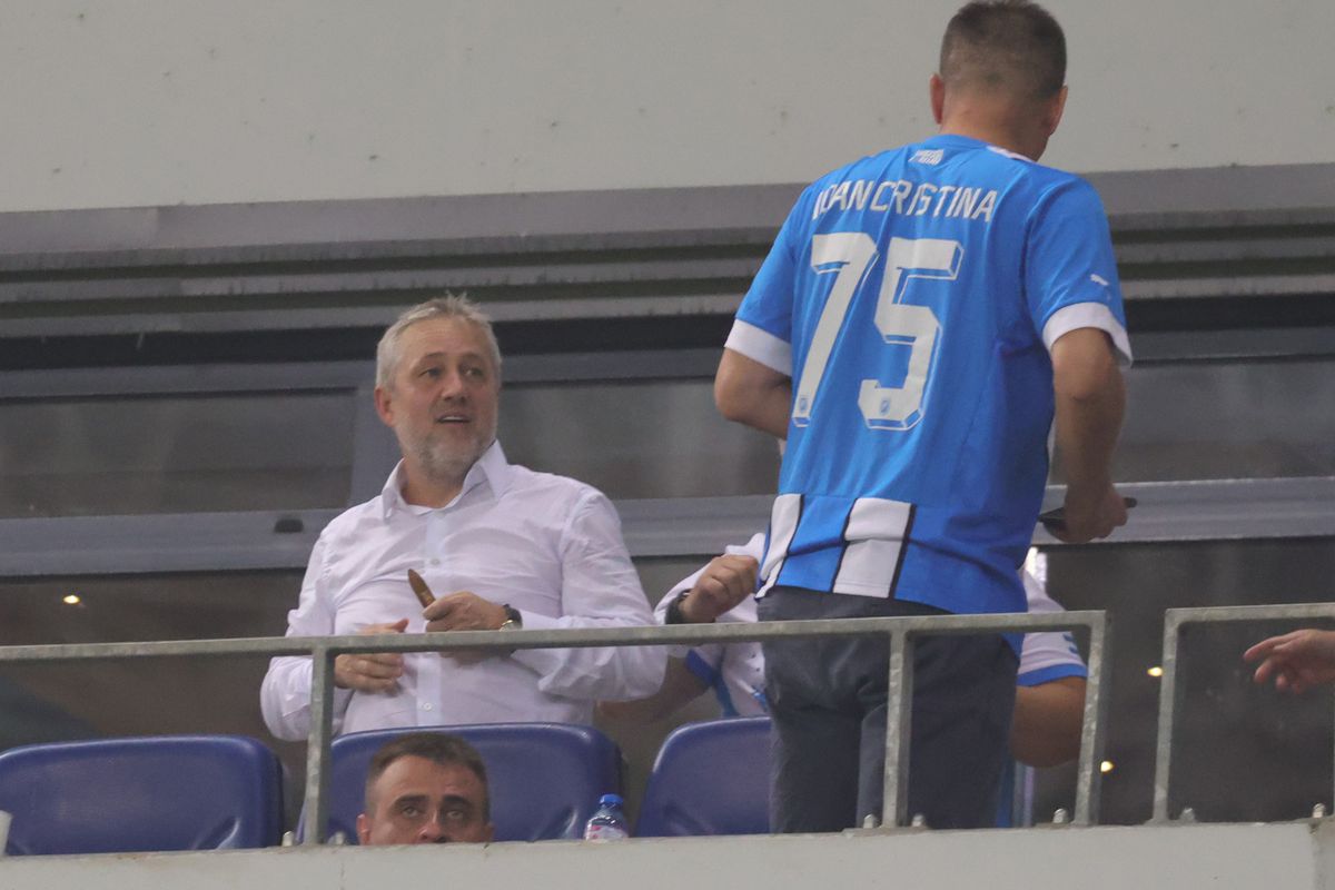 A „explodat” de bucurie loja lui Mihai Rotaru! Patronul oltenilor, imagini nemaivăzute surprinse de fotoreporterul GSP