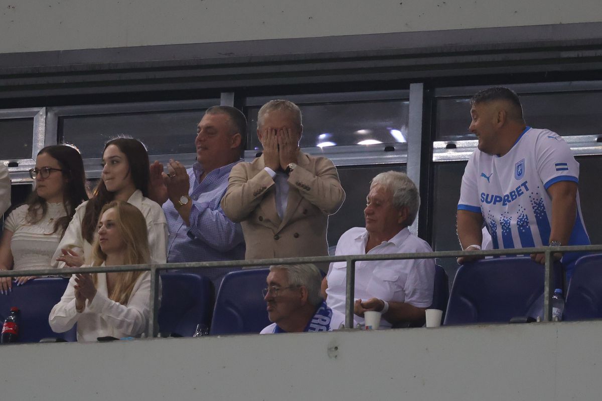 Mihai Rotaru, la finalul meciului Craiova - FK Sarajevo 4-0