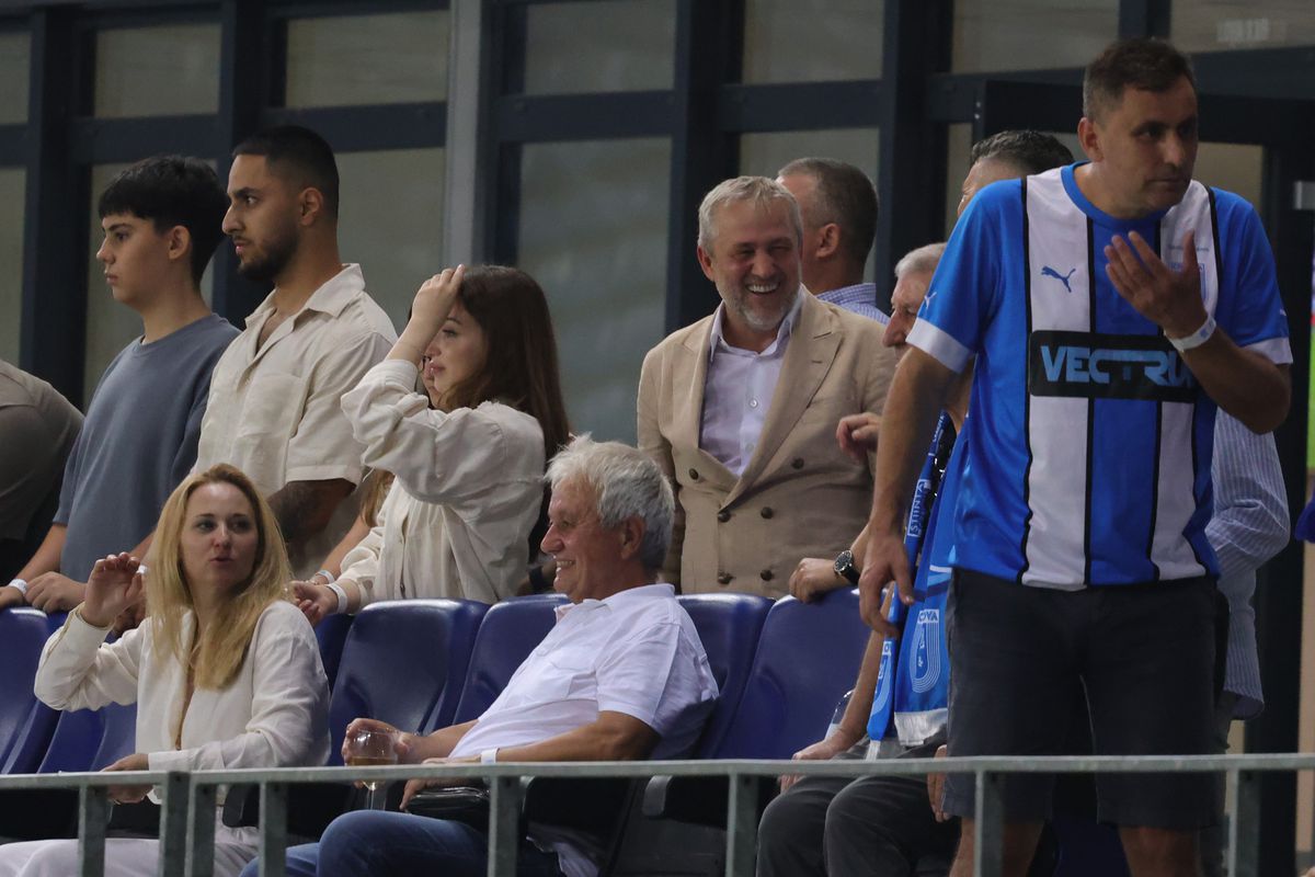 A „explodat” de bucurie loja lui Mihai Rotaru! Patronul oltenilor, imagini nemaivăzute surprinse de fotoreporterul GSP