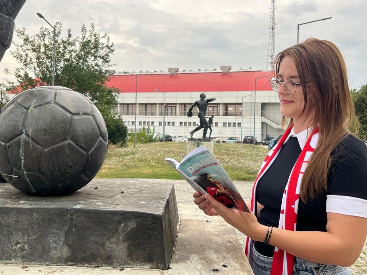 „Dinamo, iubirea care nu se stinge!” » GSP.ro scoate la lumină povestea unei microbiste care și-a transformat dragostea pentru echipă în carte: „Încă nu-mi vine să cred!”