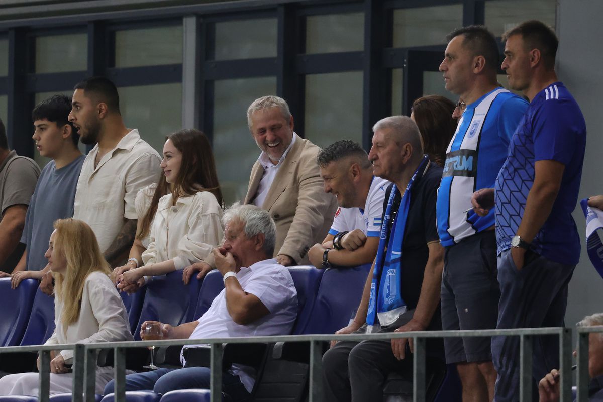 A „explodat” de bucurie loja lui Mihai Rotaru! Patronul oltenilor, imagini nemaivăzute surprinse de fotoreporterul GSP