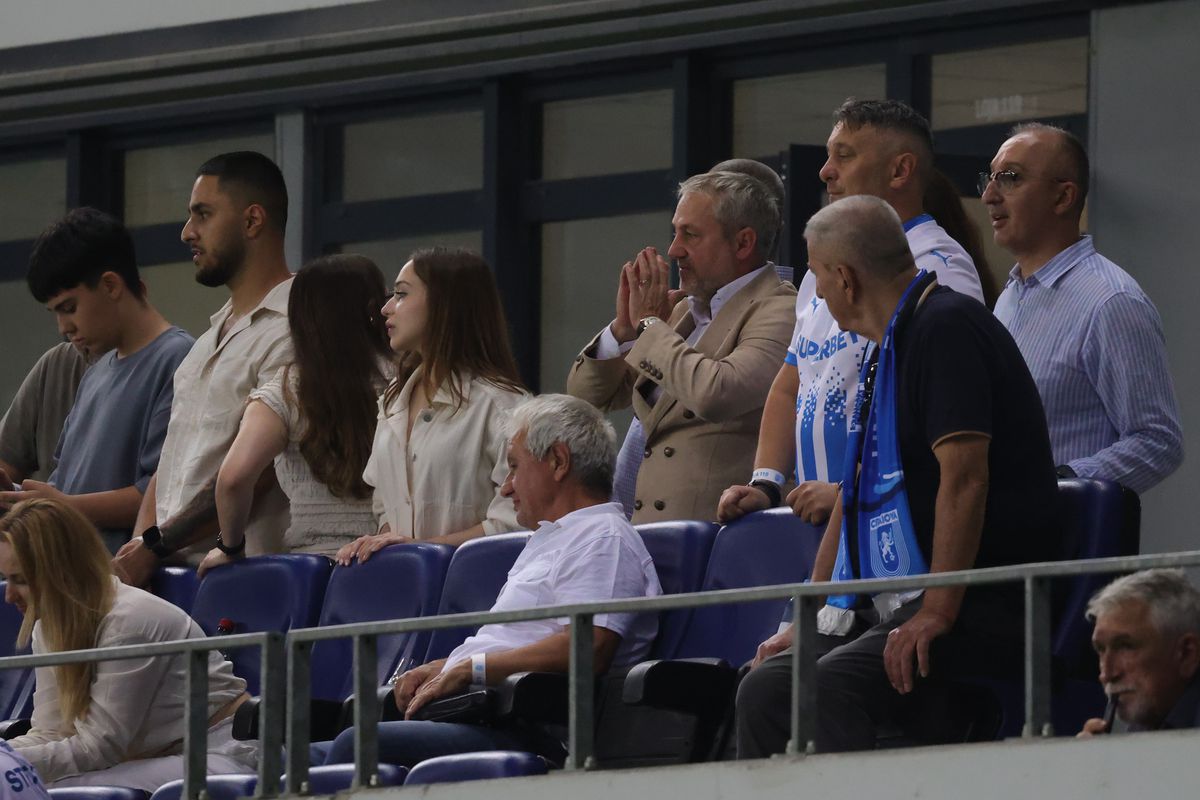 A „explodat” de bucurie loja lui Mihai Rotaru! Patronul oltenilor, imagini nemaivăzute surprinse de fotoreporterul GSP