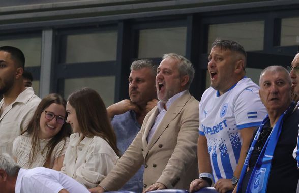 A „explodat” de bucurie loja lui Mihai Rotaru! Patronul oltenilor, imagini nemaivăzute surprinse de fotoreporterul GSP