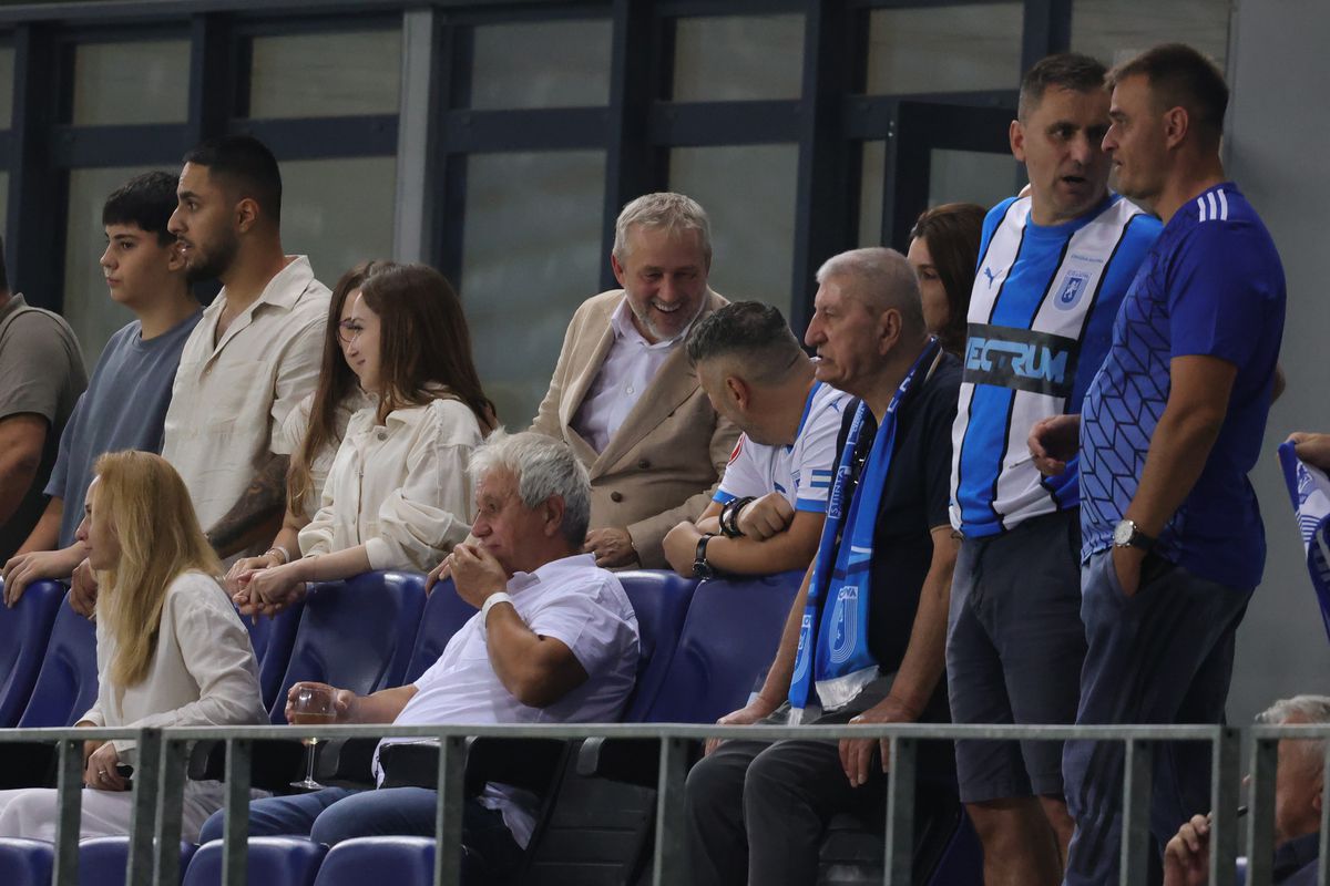 Mihai Rotaru, la finalul meciului Craiova - FK Sarajevo 4-0