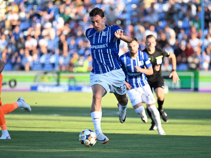 Farul Constanţa - Metaloglobus 2-1. Foto: Farul