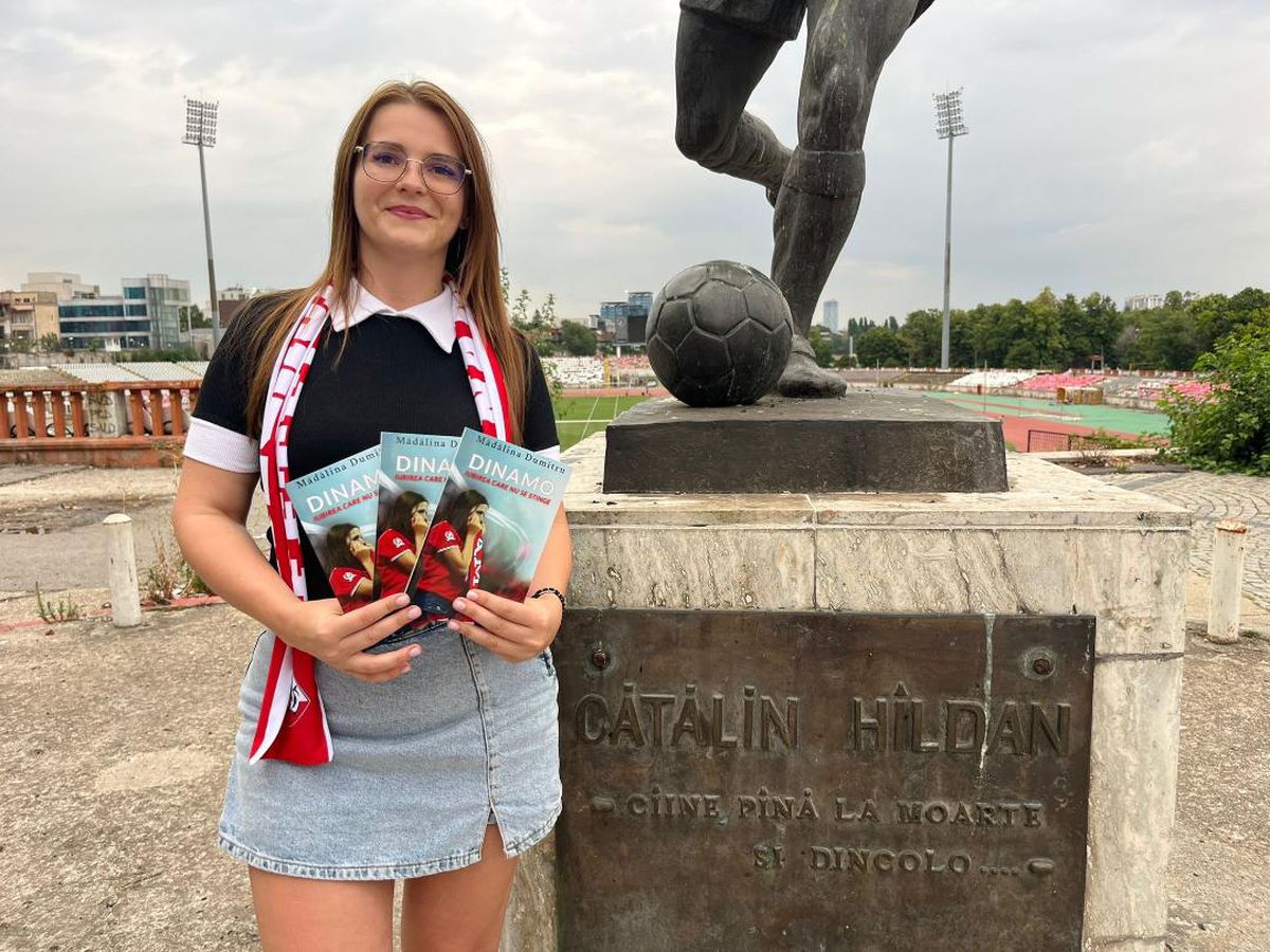 „Dinamo, iubirea care nu se stinge!” » GSP.ro scoate la lumină povestea unei microbiste care și-a transformat dragostea pentru echipă în carte: „Încă nu-mi vine să cred!”