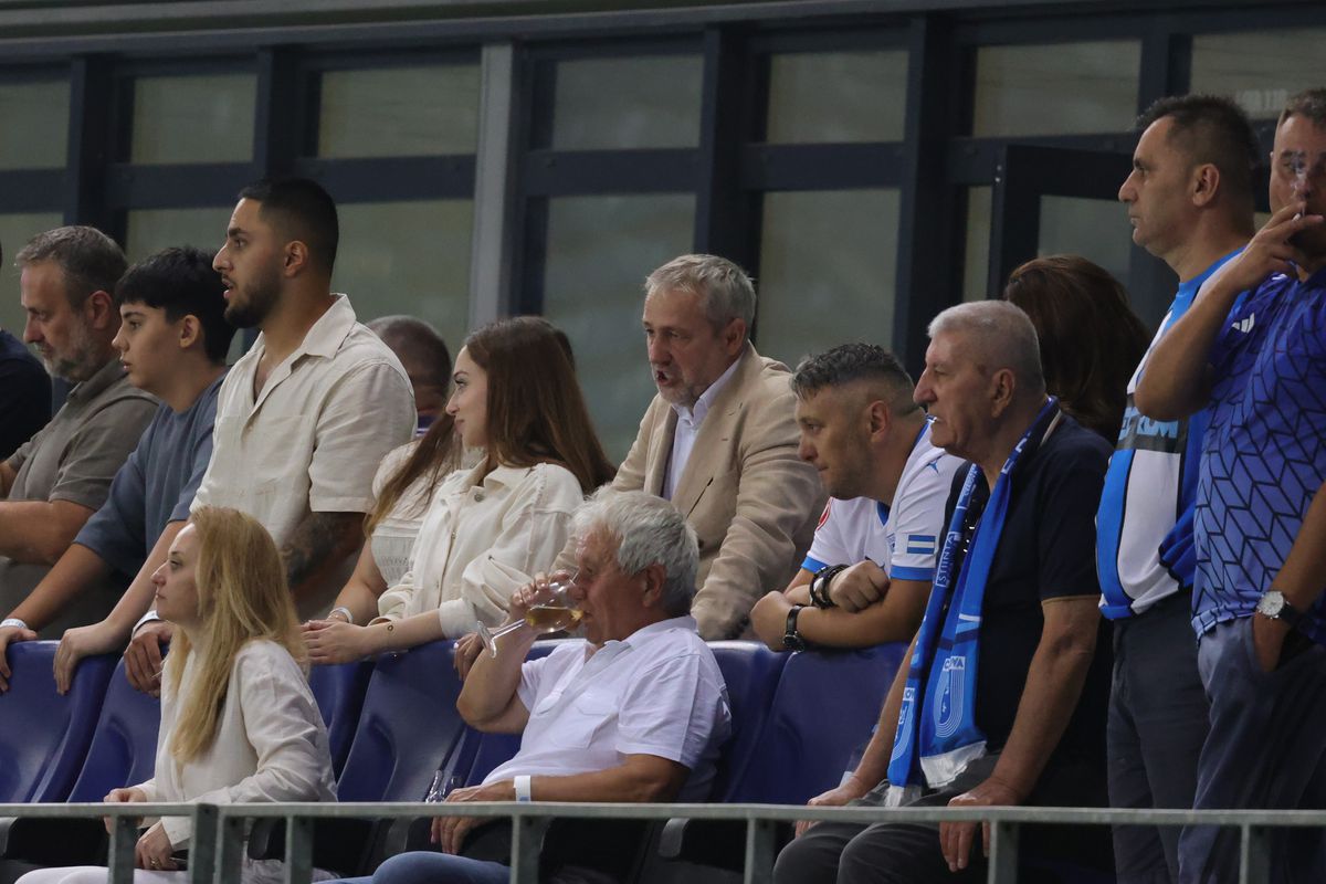 A „explodat” de bucurie loja lui Mihai Rotaru! Patronul oltenilor, imagini nemaivăzute surprinse de fotoreporterul GSP