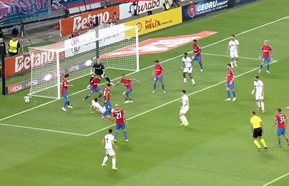 Incredibil! Ce arată stop-cadrul la golul care a blocat elanul FCSB-ului din drumul spre grupele Ligii Campionilor