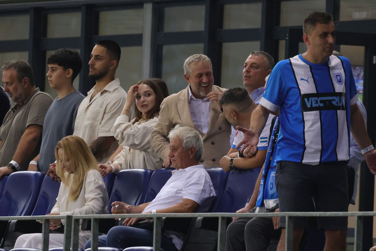 Mihai Rotaru, la finalul meciului Craiova - FK Sarajevo 4-0