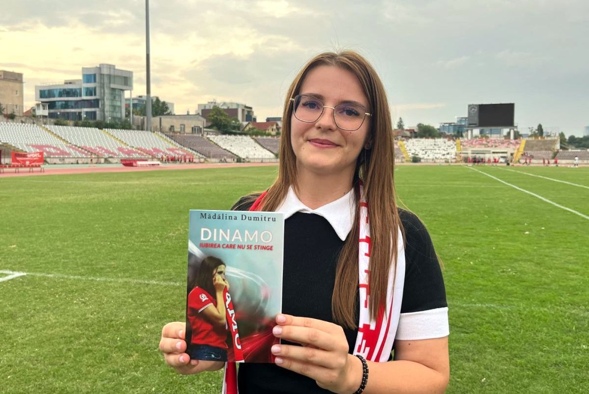„Dinamo, iubirea care nu se stinge!” » GSP.ro scoate la lumină povestea unei microbiste care și-a transformat dragostea pentru echipă în carte: „Încă nu-mi vine să cred!”