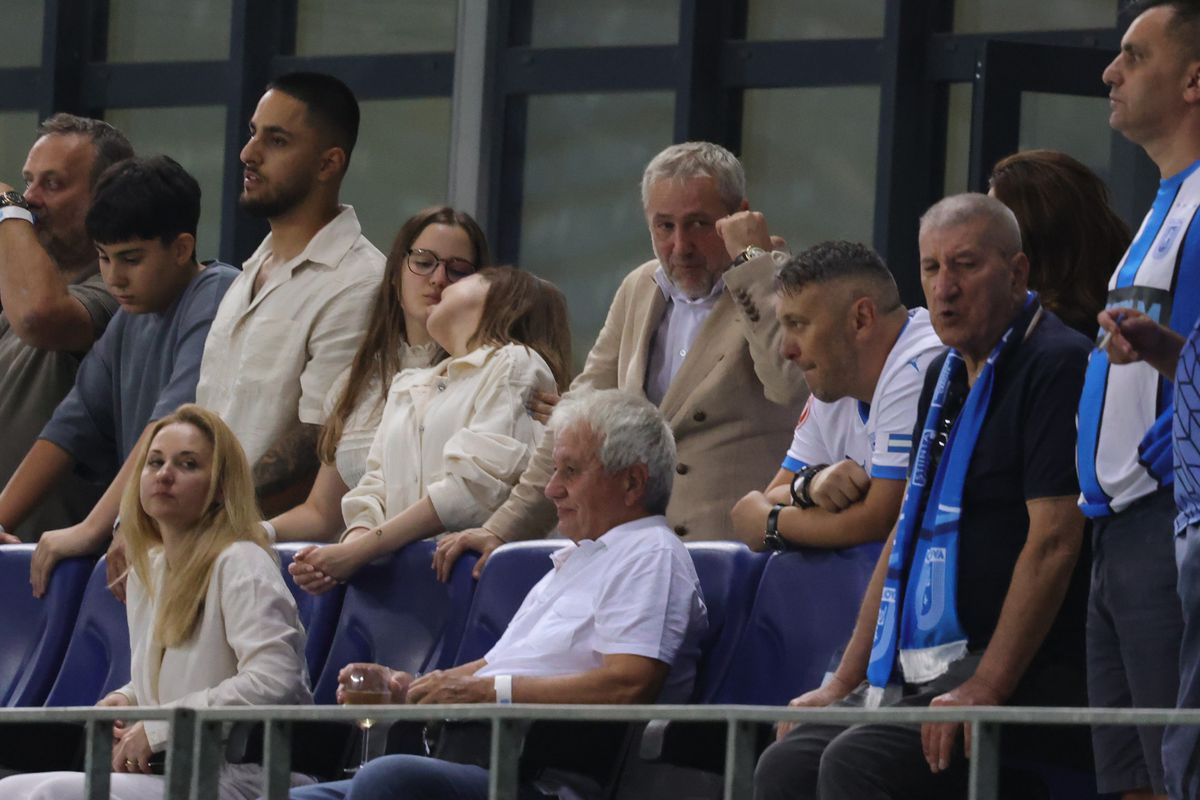 A „explodat” de bucurie loja lui Mihai Rotaru! Patronul oltenilor, imagini nemaivăzute surprinse de fotoreporterul GSP