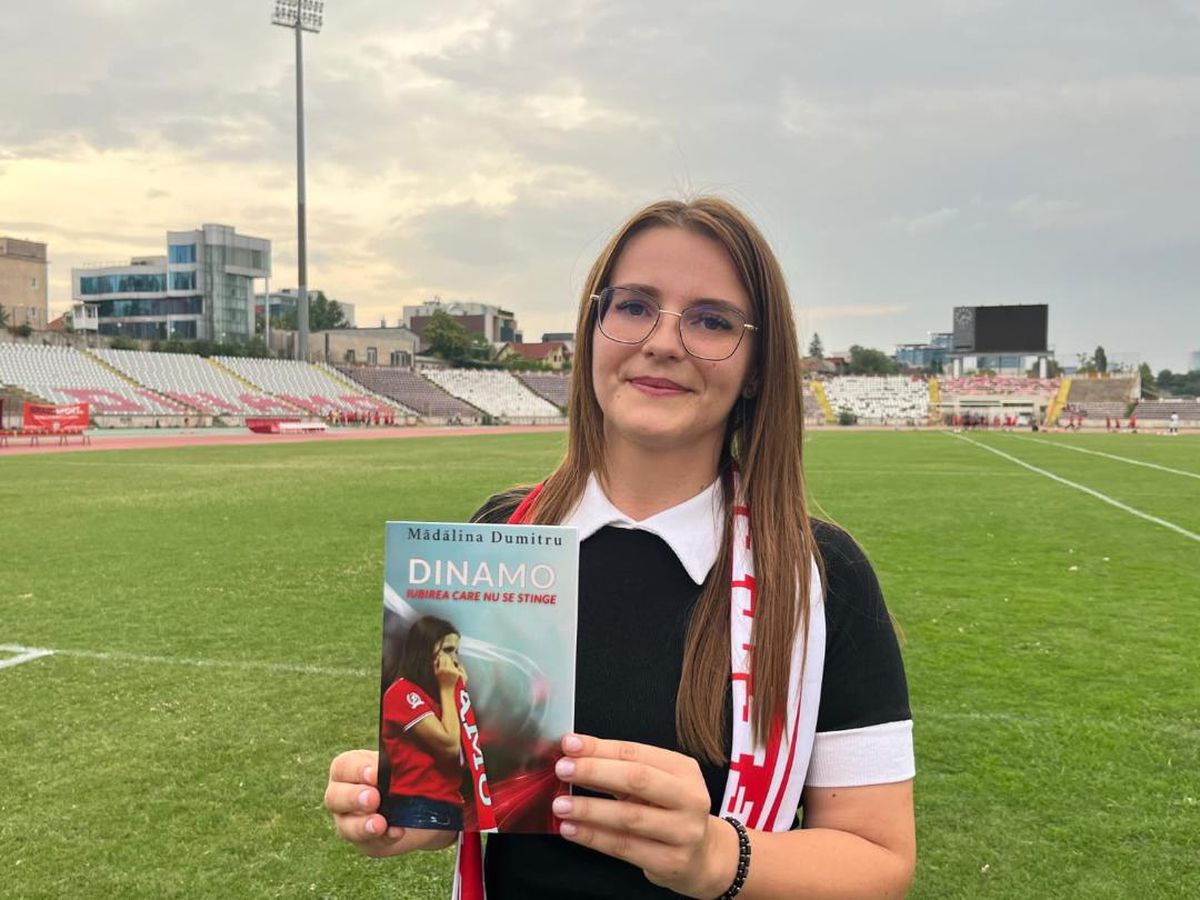 „Dinamo, iubirea care nu se stinge!” » GSP.ro scoate la lumină povestea unei microbiste care și-a transformat dragostea pentru echipă în carte: „Încă nu-mi vine să cred!”