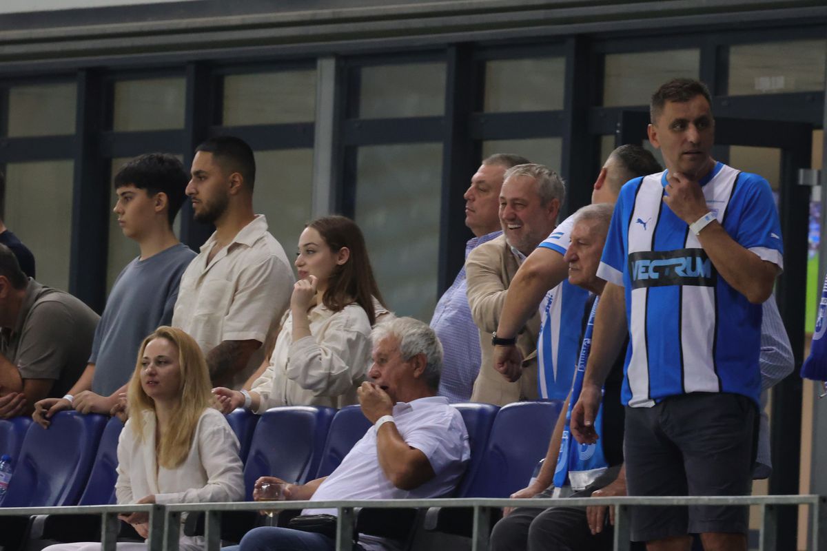 Mihai Rotaru, la finalul meciului Craiova - FK Sarajevo 4-0