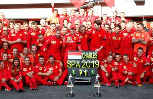 FORMULA 1 / Primul triumf! Charles Leclerc câștigă în premieră Marele Premiu al Belgiei