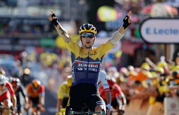 Victorie slovenă » Roglic câștigă pe urcuș și arată că nu are probleme fizice