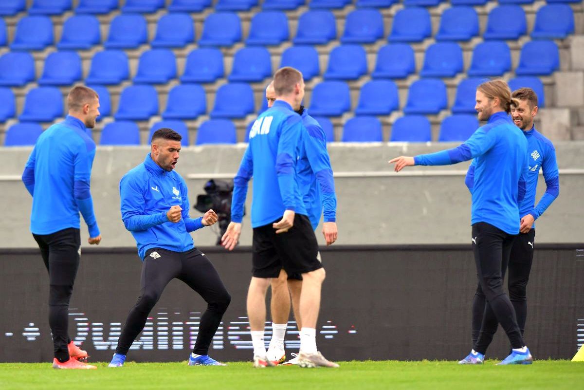 Ultimele informații din Islanda: GSP a asistat la antrenamentul oficial al nordicilor. Selecționerul Vidarsson ne avertizează: „Știu totul despre voi, chiar și cine e tatăl fiecărui jucător”