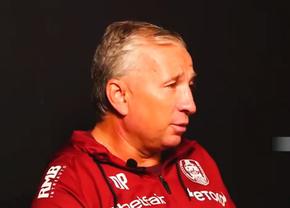 Dan Petrescu, primele declarații oficiale de la revenirea la CFR Cluj: „Presiunea e mai mare ca niciodată! Restul e cancan”