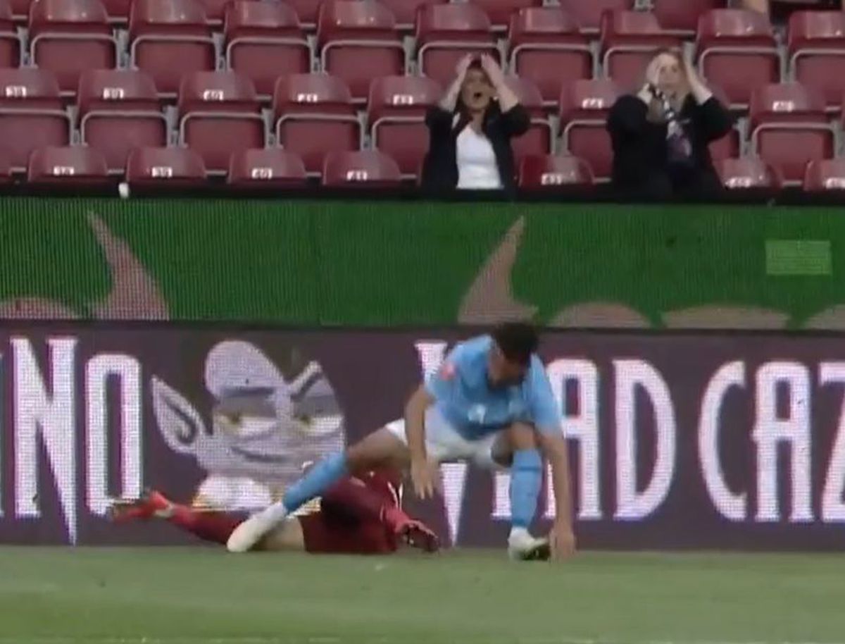 Ciocnire violentă între Cristi Manea și Naser Aliji