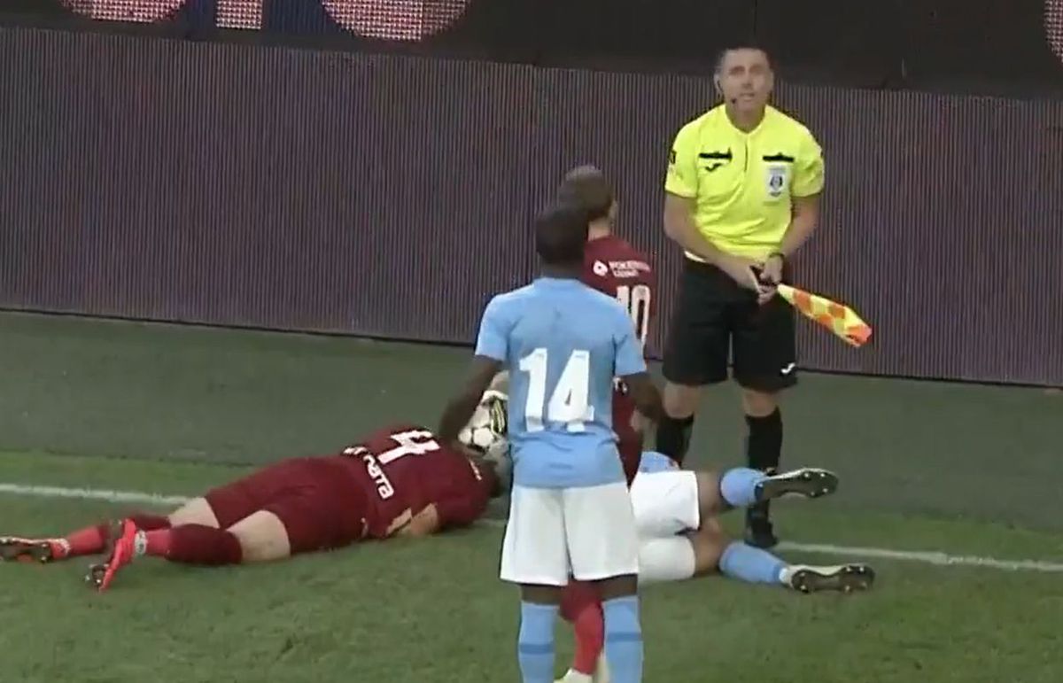 Desfigurat! FOTO-ȘOC din ambulanță: cum arată Cristi Manea, după faza care i-a îngrozit pe spectatorii din Gruia