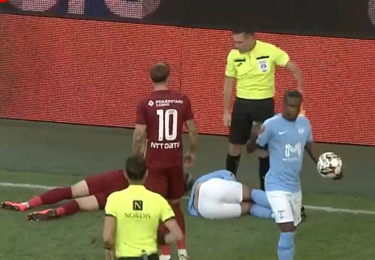 Ciocnire violentă între Cristi Manea și Naser Aliji