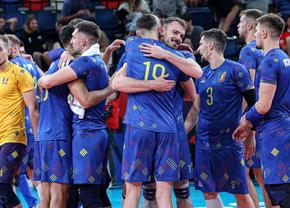 Naționala masculină, prima victorie la Campionatul European! 3-2 dramatic contra Turciei