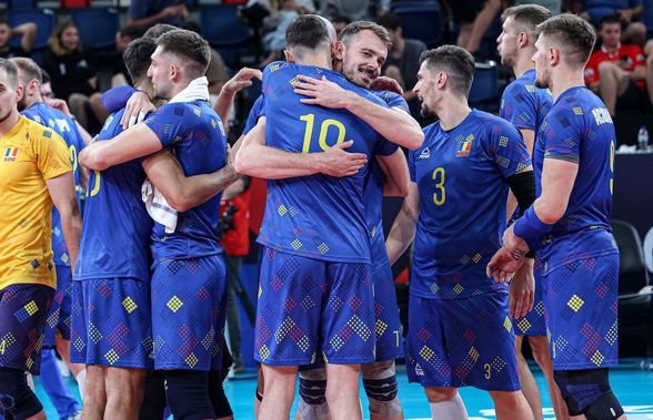 Naționala masculină, prima victorie la Campionatul European! 3-2 dramatic contra Turciei