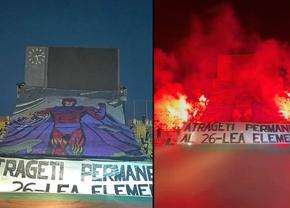 Scenografia profund rasistă și jignitoare cu care dinamoviștii voiau să intre în stadion » Au „scăpat” imaginile pe net: „Atrageți permanent al 26-lea element”