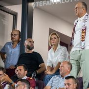 Vasile Maftei, Diana și Dan Șucu la Rapid - Dinamo (foto: Raed Krishan/GSP)