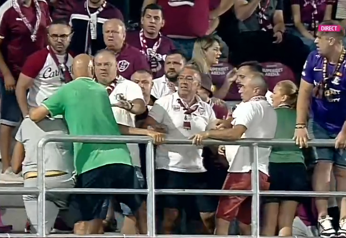 Conflict între fanii Rapidului înaintea derby-ului cu Dinamo